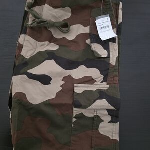 Good American Camouflage Parachute Pants